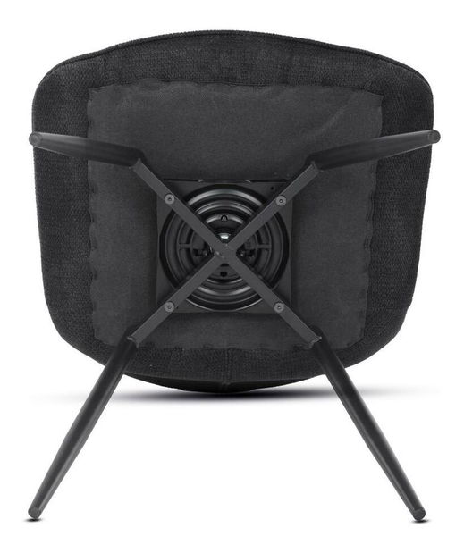 Jídelní židle Humanes (černá)