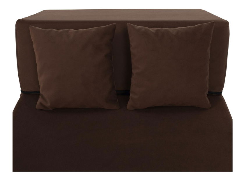 Rozkládací křeslo Plantearan (tmavě hnědá)