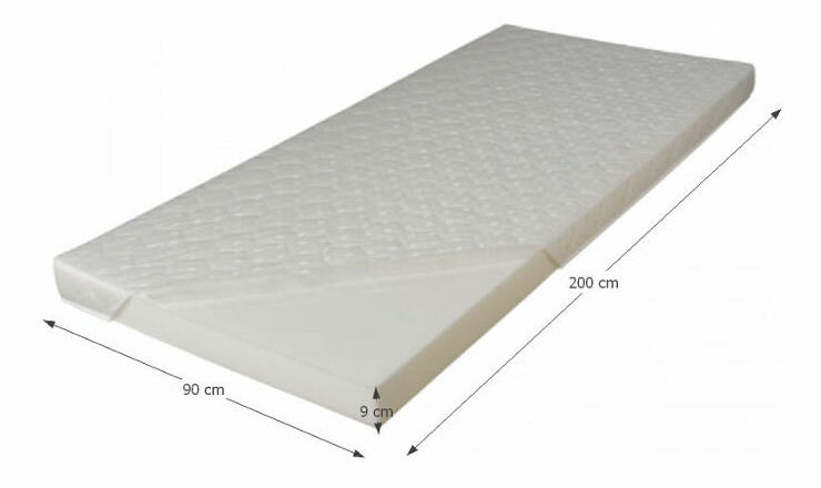 Pěnová matrace Modestus 200x90 cm