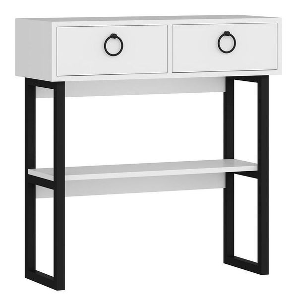 Konzolový stolek Lukada (bílá)