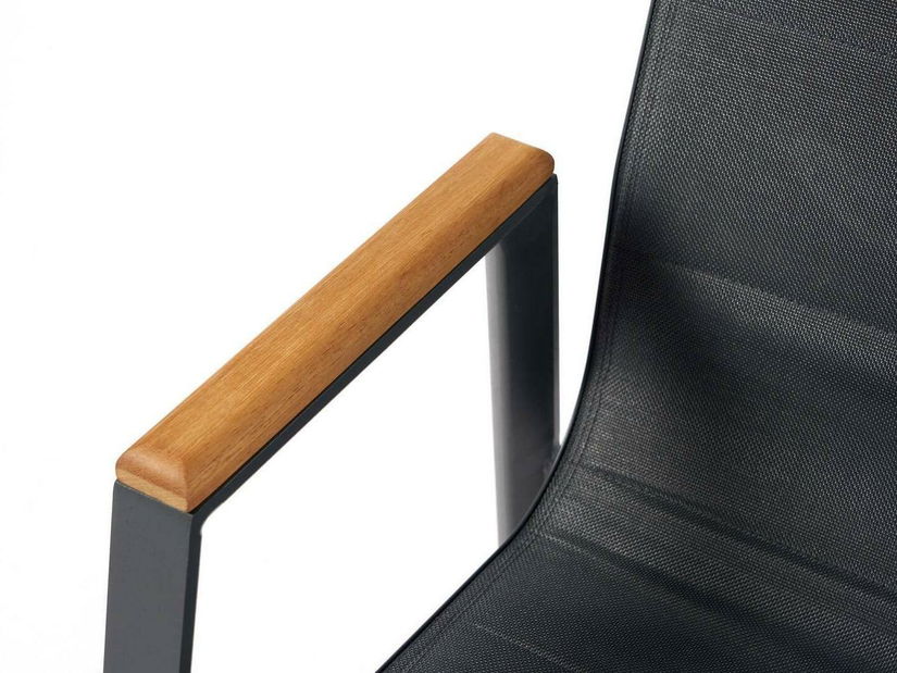 Zahradní jídelní židle Duluma (antracit)