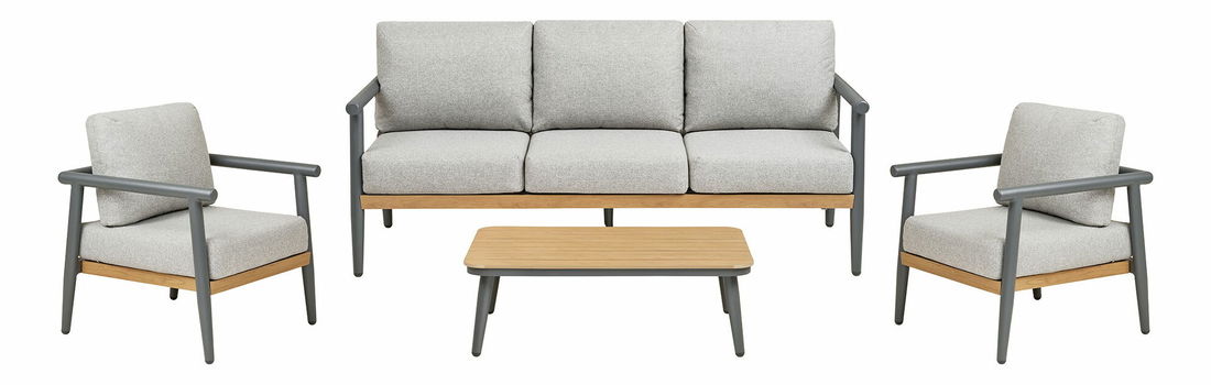 Zahradní set Cloveta 1 (sivobéžová)