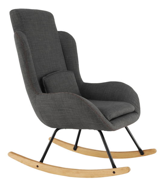 Relaxační houpací křeslo Harper (šedá)