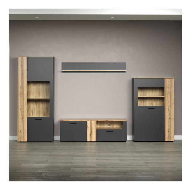 Komoda Esferas 2 (grafit + dub evoke)