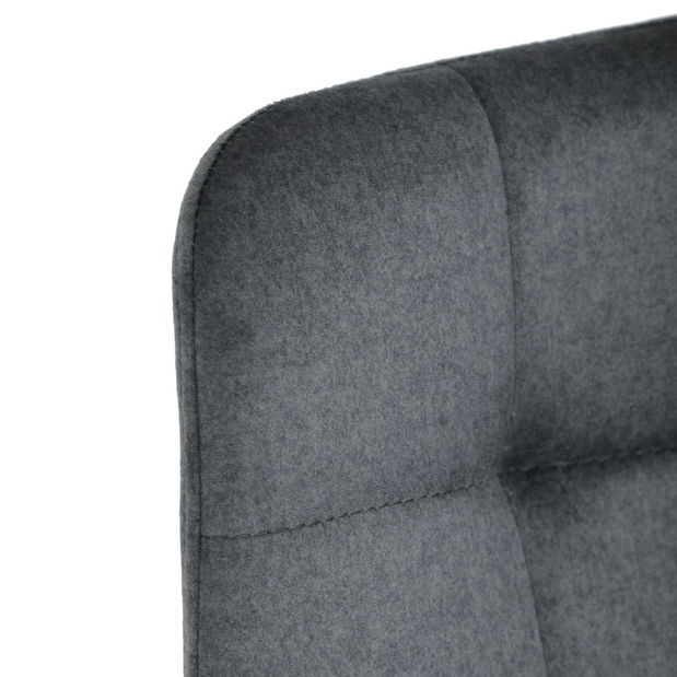 Barová židle Asegurando (tmavě šedá)