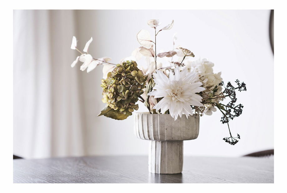 Váza Veloria 22 (hnědá + béžová)