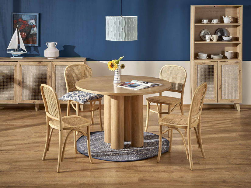 Jídelní stůl Elvira (přírodní dřevo)