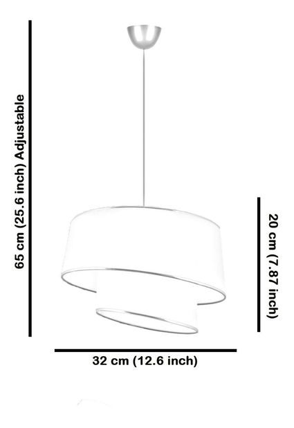 Stropní svítidlo Luxedanto 4 (krémová)