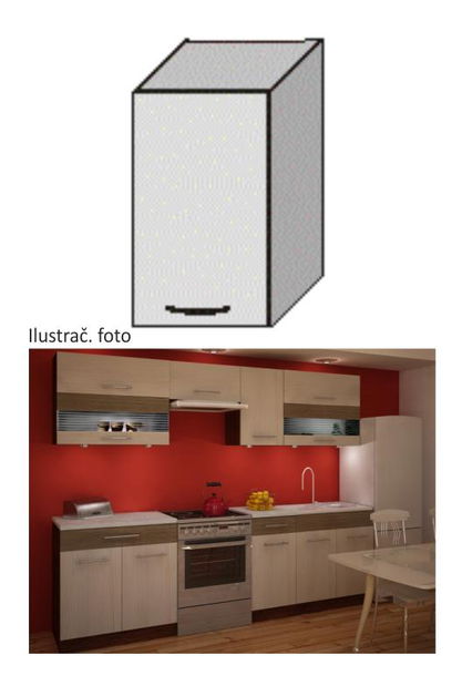 Horní kuchyňská skříňka G-40 Igo *výprodej
