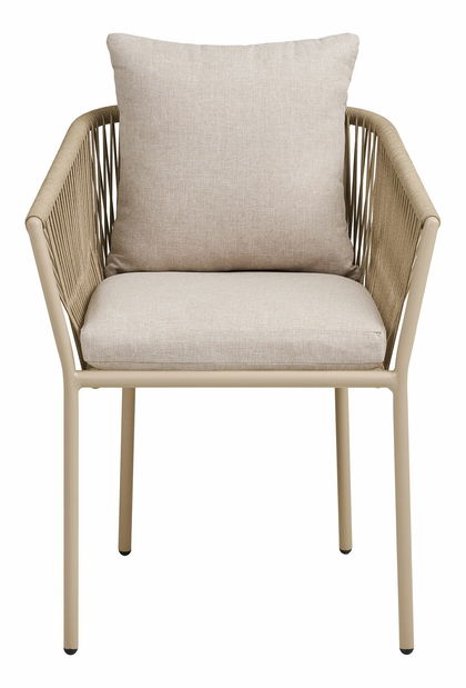 Zahradní židle Seravina (písková)