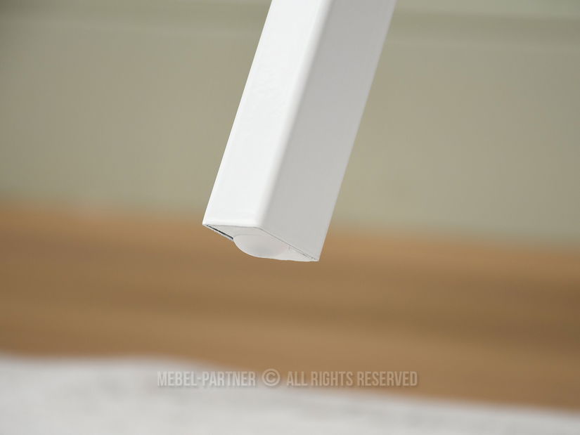 PC stolek Land (dub + bílá)