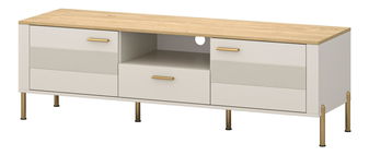 TV skříňka Reiteradas (kašmír + dub kamenný)