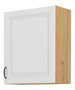 Horní kuchyňská skříňka Sheila 60 G 72 1F (dub artisan + bilá)