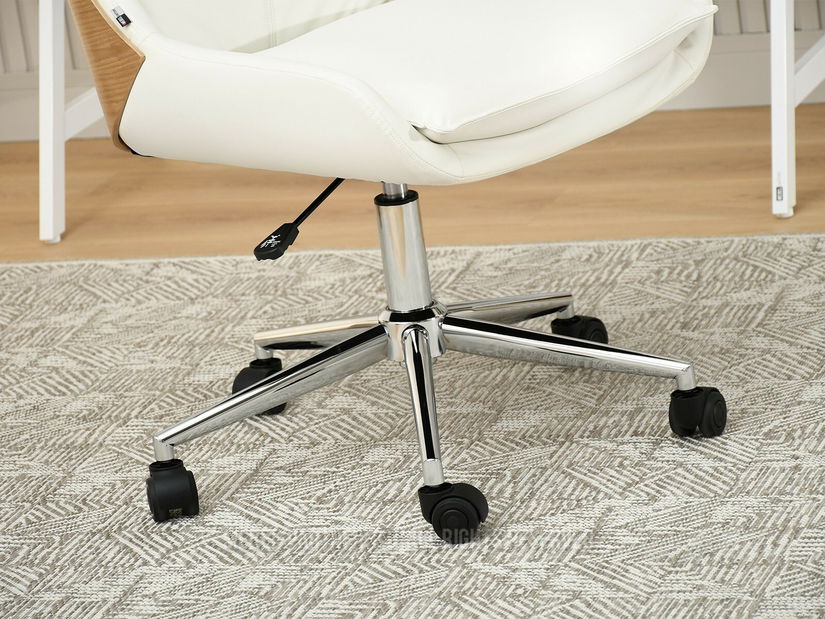 Kancelářské křeslo Leoss (krémová)