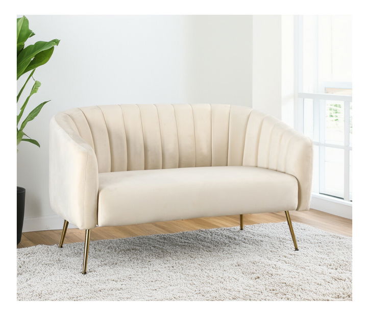 Designový 2-sed Bagie (béžová)