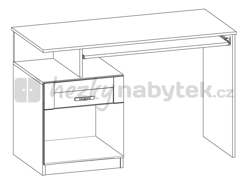 PC stolík Boss BS 11