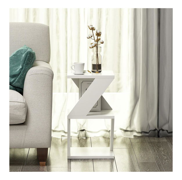 Příruční stolek Laloku (bílá)