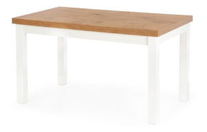 Jídelní stůl Tango (dub lancelot + bílá)