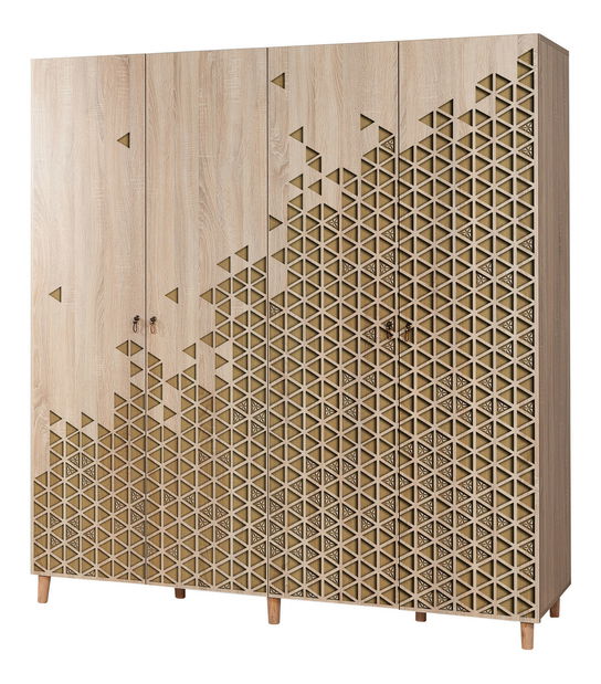 Šatní skříň Imaj 120 (dub sonoma)