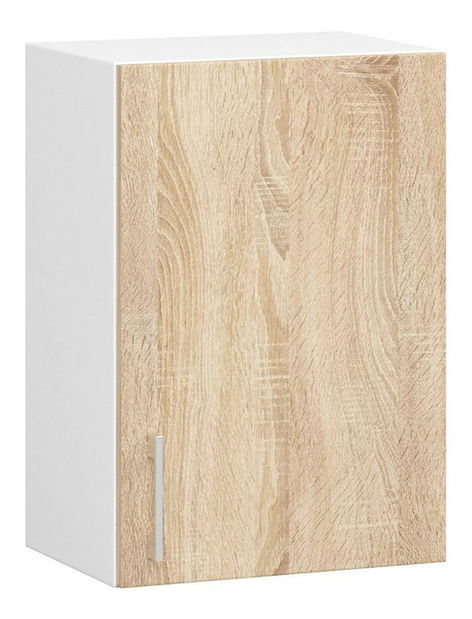 Horní kuchyňská skříňka Lula w40 (bílá + dub sonoma)