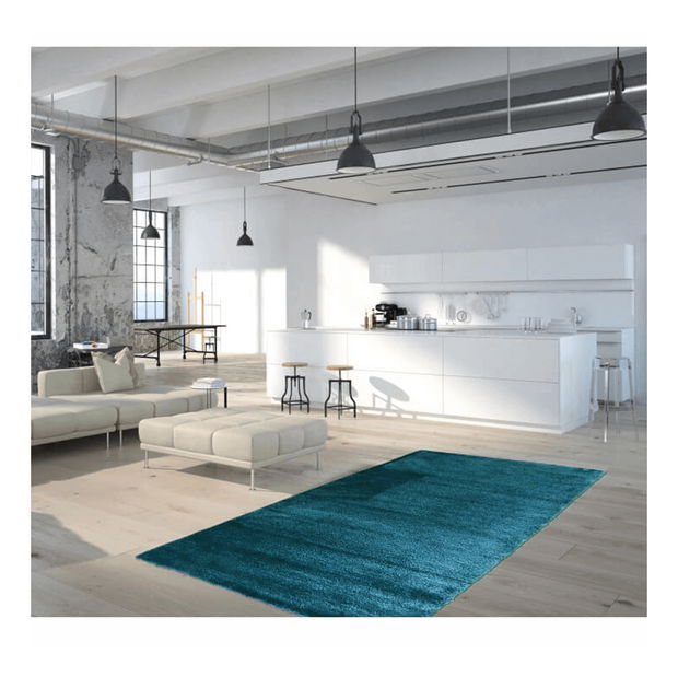 Kusový koberec 100x140 cm Abura (tyrkysová)