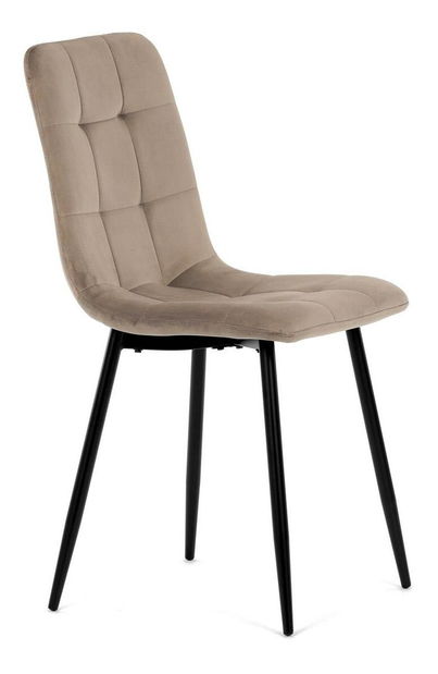 Jídelní židle Cereria (tmavokrémová)