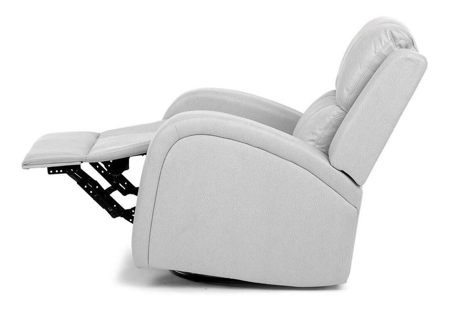 Polohovací křeslo Triple (stříbrná)