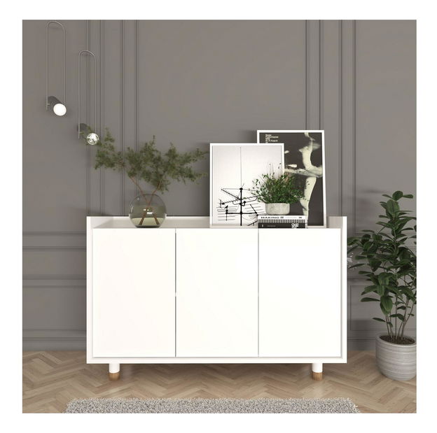 Konzolový stolek Katilo (bílá)