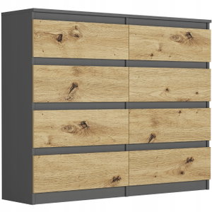 Komoda Resnera (antracit + artisan)