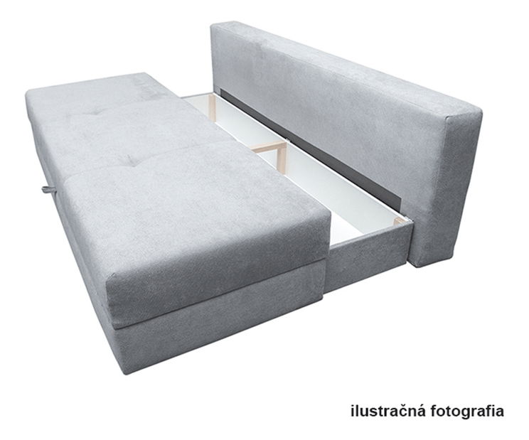 Rozkládací pohovka Drak (šedá)