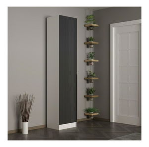 Policová skříň Nemake 41 (antracit)