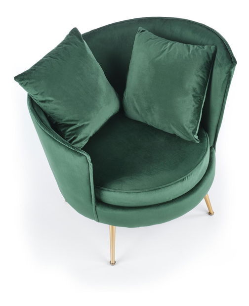 Křeslo Almino (tmavě zelená)