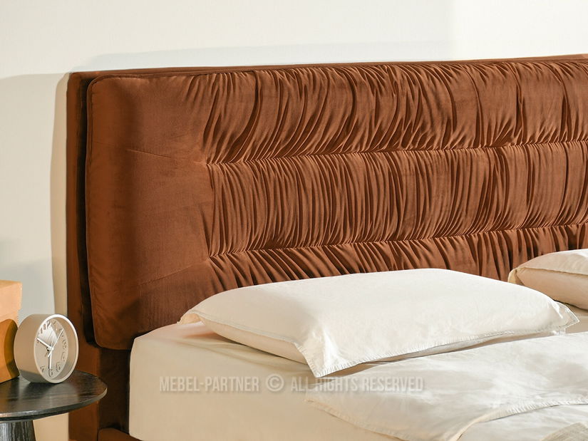 Manželská postel 160 cm Creame 160 (černá)