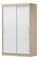 Šatní skříň Nestor 04 (dub sonoma + bílá)