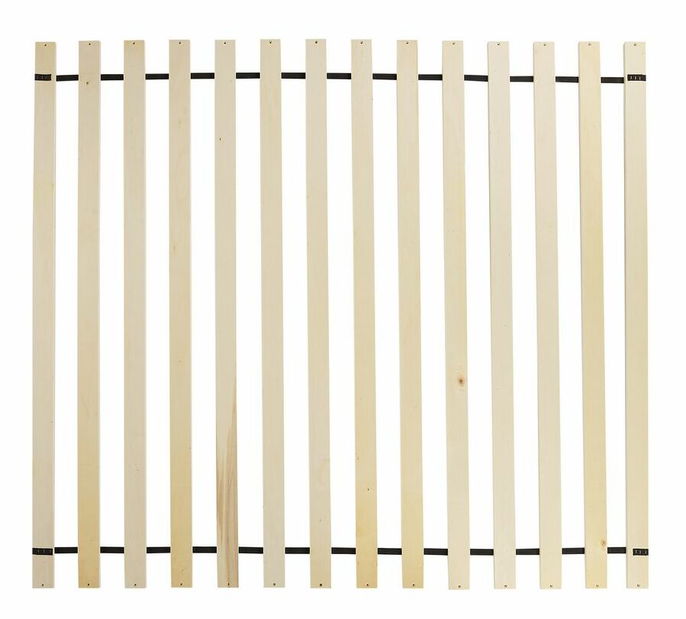 Manželská postel 160 cm Milza (bílá)