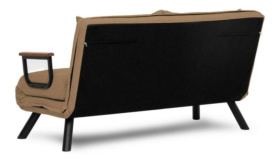 Pohovka futon Sandy (světlohnědá)