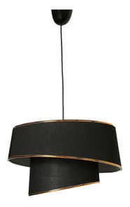 Stropní svítidlo Luxedanto 1 (černá + zlatá)