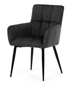 Jídelní židle Dedicada (tmavě šedá)