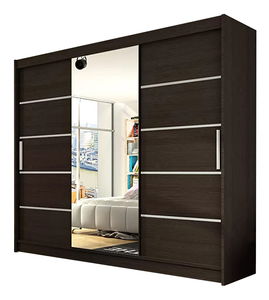 Šatníková skříň Alexander (čokoládová)