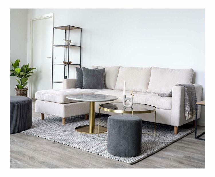 Konferenční stolek Valteria 2 (mosazná)