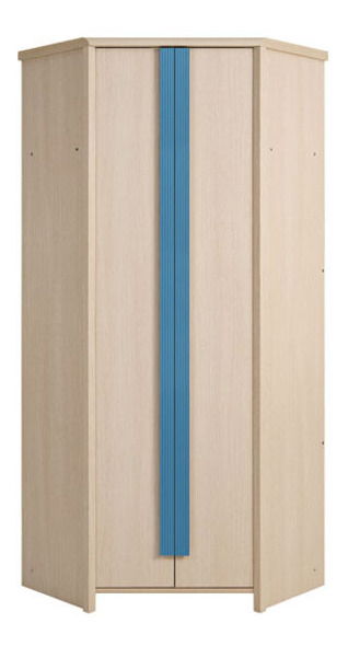 Rohová šatní skříň BRW Caps SZFN2D