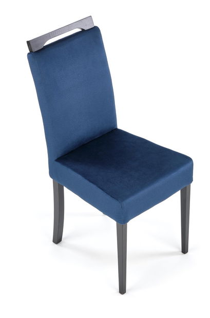 Jídelní židle Centura (modrá + černá)