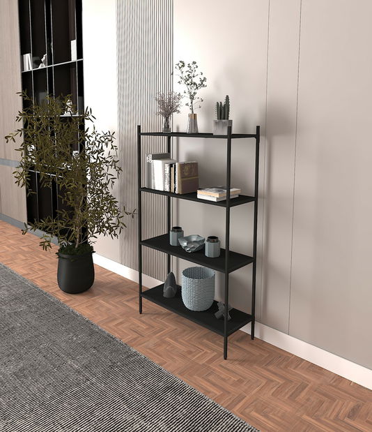 Regál Mortha (černá)