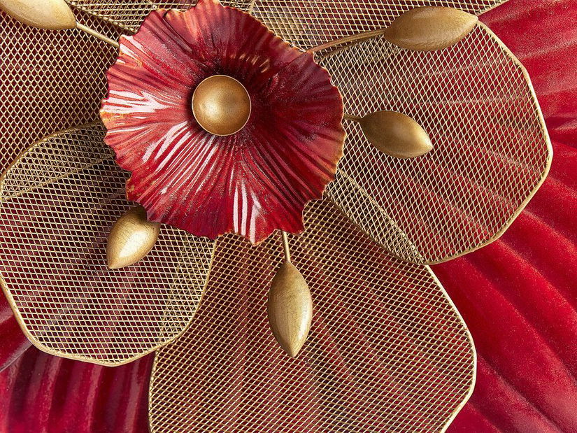 Nástěnná dekorace Sheng (červená)