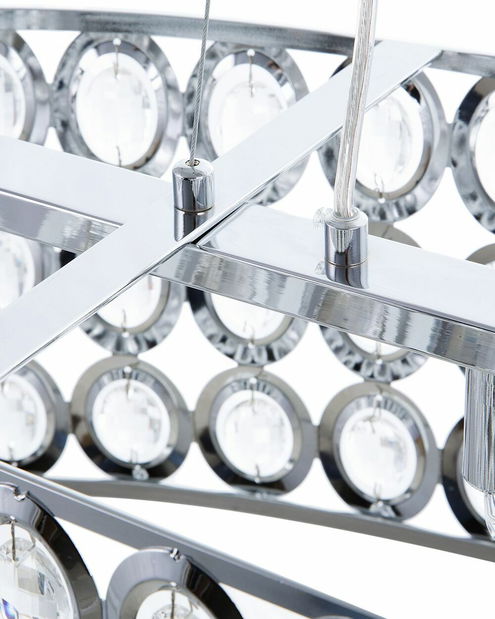 Závěsná lampa Tome L (stříbrná)