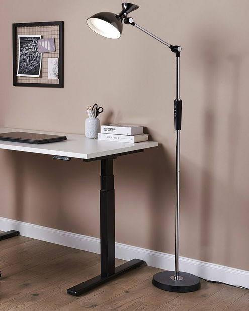 Stojanová lampa Agate (stříbrná)