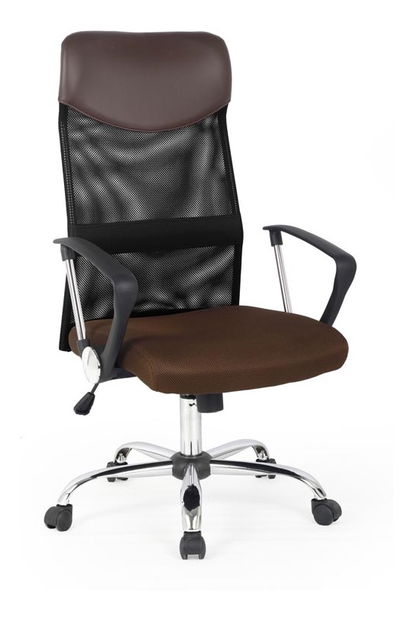 Kancelářská židle Vicky (hnědá)