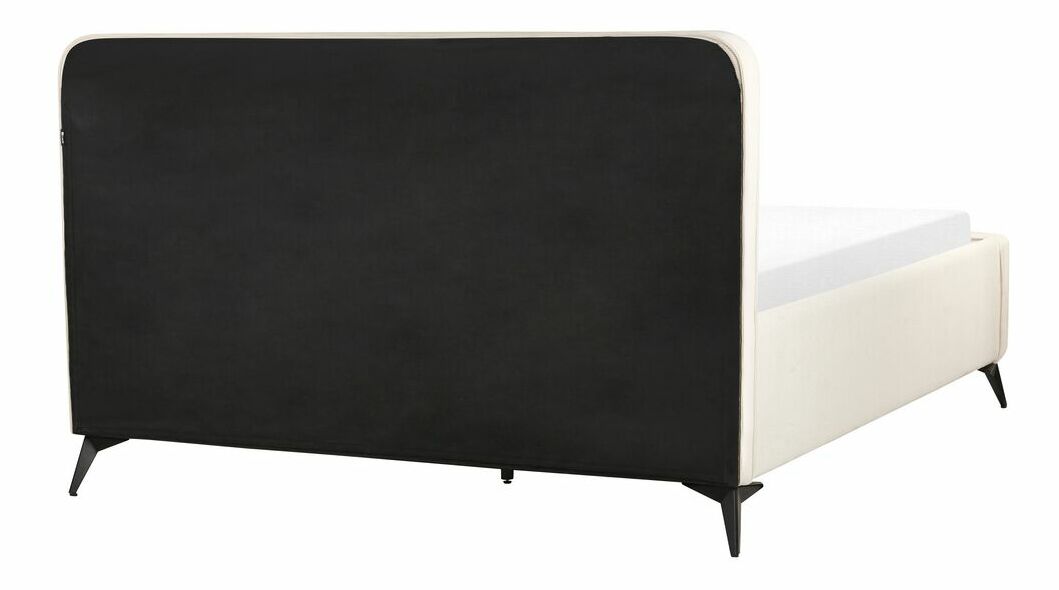 Manželská postel 160 cm Vardel (béžová) (s roštem)