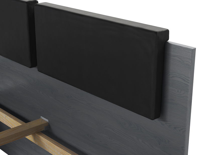 Manželská postel 140 cm Afrodita Typ 50 (s úl. prostorem) (dub karbonový)