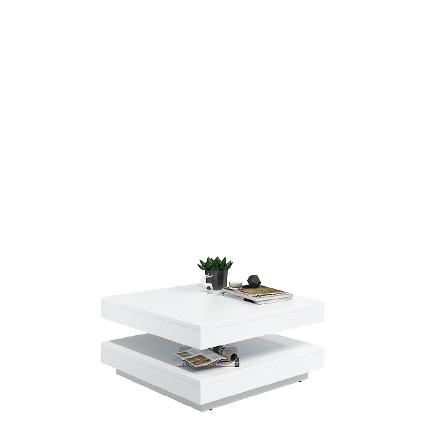 Konferenční stolek Druzjan (bílá) *výprodej